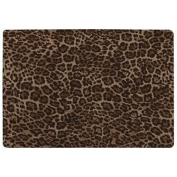 Leopard Print Rug Multi