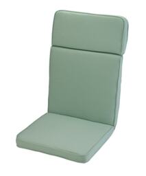 Misty Jade High Recliner Outdoor Garden Furniture Cushion (Pack of 4) - L116 x W49 x H4 cm