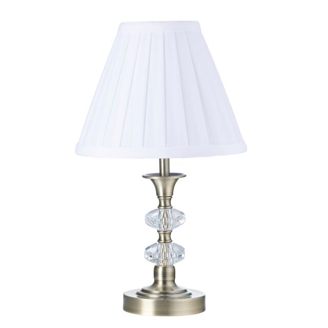 Contemporary Antique Brass Power Saving and Eco Friendly LED Touch Table Lamp Gold Antique Brass 1