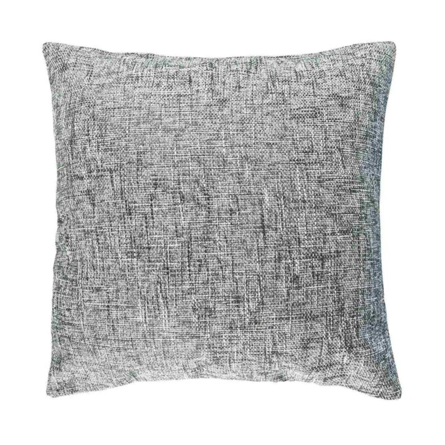 Homescapes Textured Dark Grey Cushion Cover - 60 x 60 cm Grey Dark Grey 60 x 60 cm