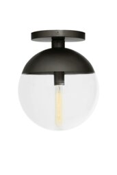 Orsina Revive Black Metal Ceiling Light