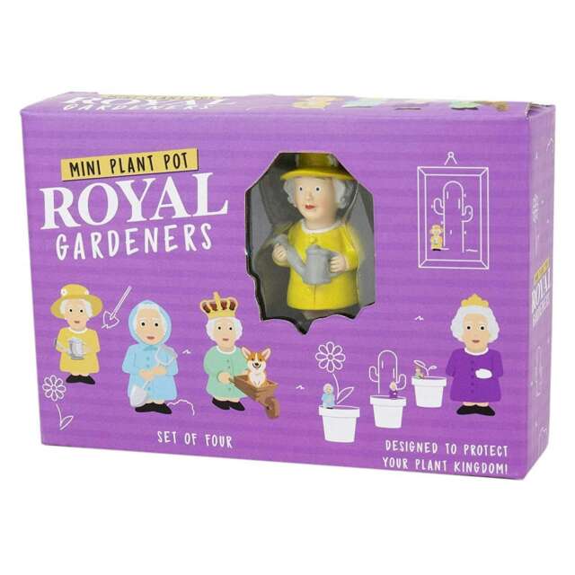 Gift Republic Mini Plant Pot Markers Royal