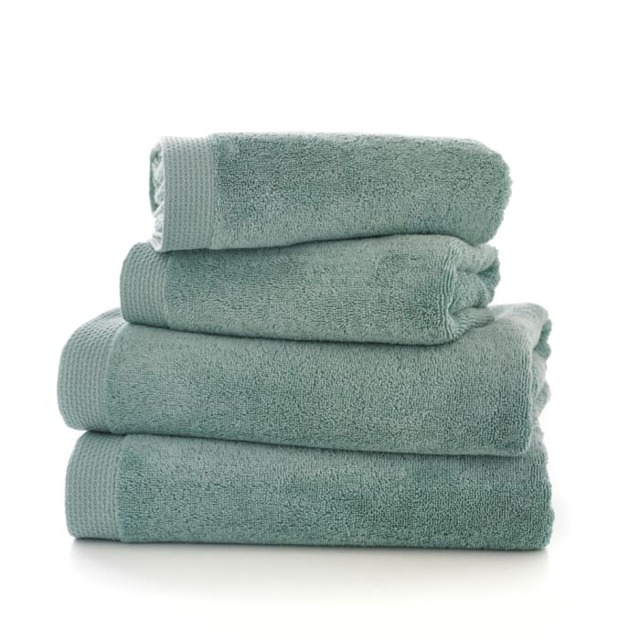 Egyptian Cotton Spa Quality Absorbent Soft & Premium Comfort Bathroom Towels Green Green