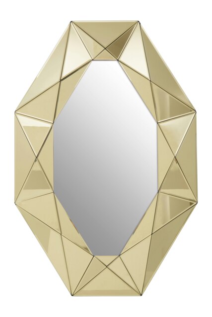 Orsina Gold Frame Wall Mirror