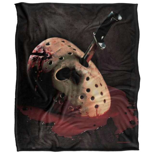 Friday The 13th Movie Poster Blanket - Multicoloured - One Size (UTTV19477)