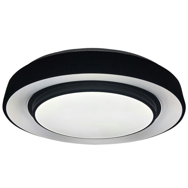 Milagro Ceiling Lamp Naomi Smart 380 mm 24W Led Black