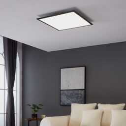 EGLO Salobrena 1 Aluminium & Steel Black LED 4000K Ceiling Light Black