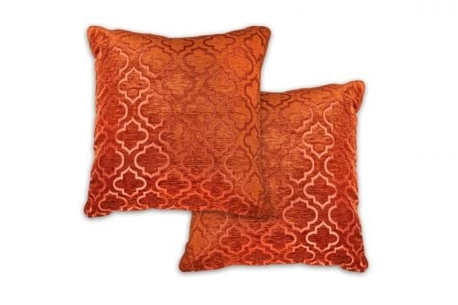 Marrakesh Cushion Cover 43cm x 43cm Terracotta Orange Orange
