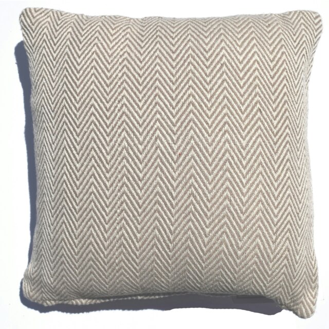 Skye Cushion Cover with Cusion Pads (43x43 cm) Brown Natural 43 x 43 cm 1