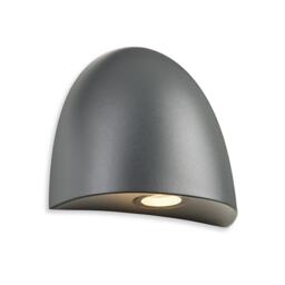 Como Wall Light Graphite 6w LED 412lm 3000K IP54