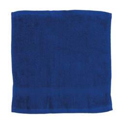 Towel City Luxury Face Towel - Royal Blue - One Size