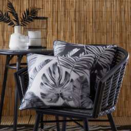 D & D Tahiti Outdoor Filled Cushion Silver