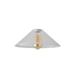 ValueLights Taper Dome Clear Pendant Glass Shade