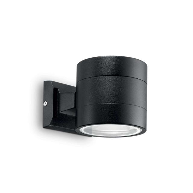Snif Round 1 Light Outdoor Up Down Wall Light Black IP54, G9