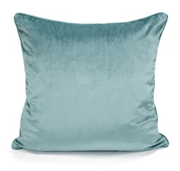 Luxury Plain Matte Velvet Cushion - 56cm x 56cm Green Teal
