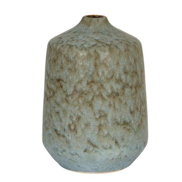 Capella Bottle Vase - Ceramic - L21 x W21 x H30 cm - Grey