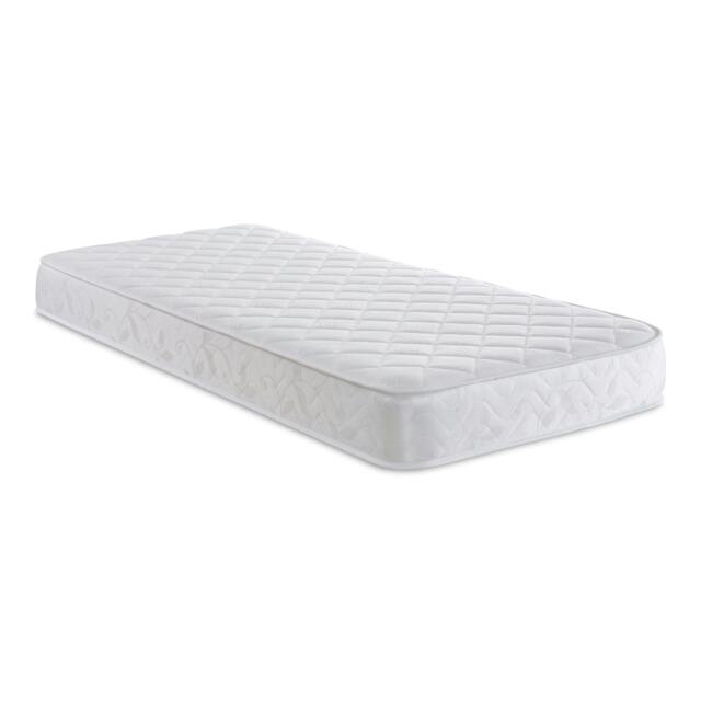 Cooltouch Diamond Hybrid Mattress - 18cm Deep, Plush Feel White Small Single
