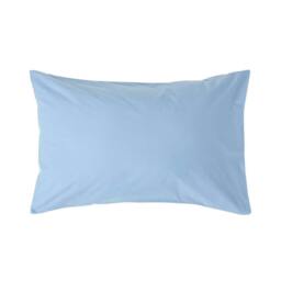Homescapes Blue Egyptian Cotton Housewife Pillowcase 200 TC - Standard Size