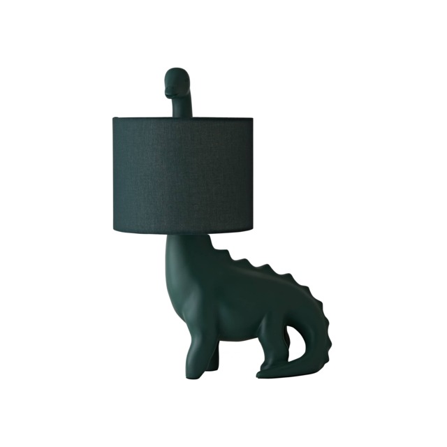 ValueLights Kids Green Dinosaur Table Shade