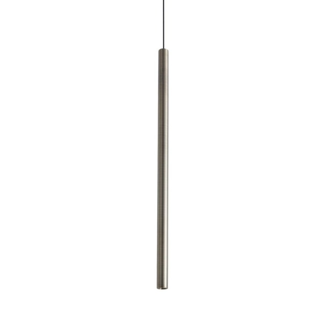 Look 70cm Slim Pendant Ceiling Light Brass 1x LED 1000lm 3000K