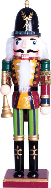 30cm Classic Wooden Nutcracker Soldier