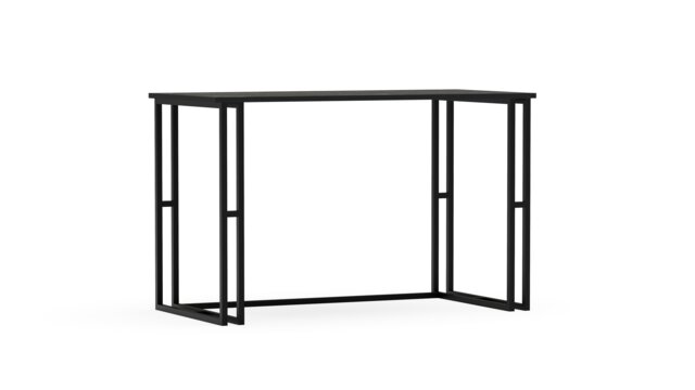 Decorotika Alfa Computer Desk with Metal Legs - H 75 cm x W 20 cm x D 60 cm