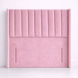 Wing Panel Floorstanding 4FT Small Double Pink Conison 54inch Headboard