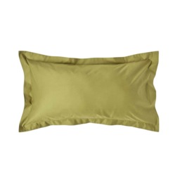 Homescapes Olive Green Egyptian Cotton Oxford Pillowcase 1000 TC - King Size Green King