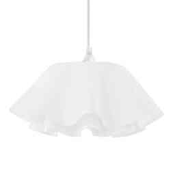 ValueLights Kumo White Layered Flower Pendant Ceiling Light