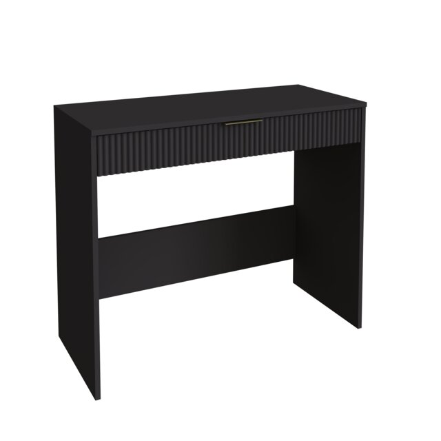 Rankin Dressing Table Desk Black Black