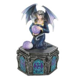 Anne Stokes Dragon Friendship Spring Decorative Box - Multicoloured - One Size