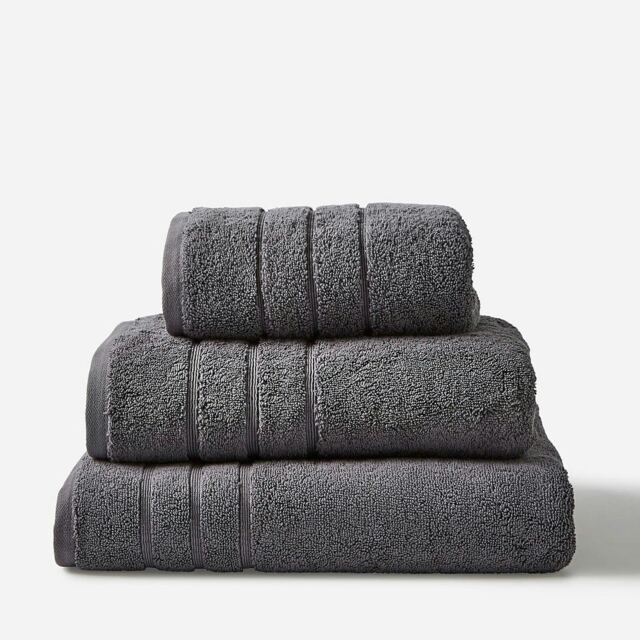 Hotel Luxury Heavyweight 800GSM Towels - 100% Cotton Grey Charcoal Grey Bath sheet