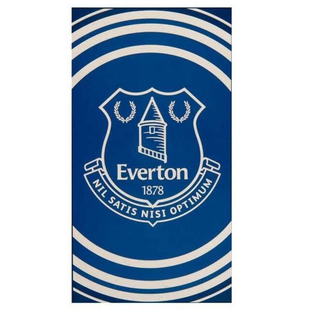 Everton FC Pulse Beach Towel - Royal Blue - One Size