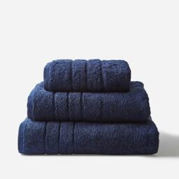 Hotel Luxury Heavyweight 800GSM Towels - 100% Cotton Blue Navy Hand towel