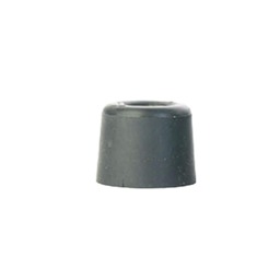 Small Black Rubber Door Stops 25mm / 1'' - One Colour - One Size