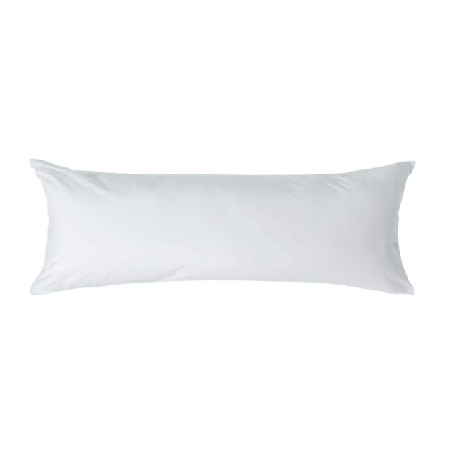 Homescapes White Egyptian Cotton Housewife Body Pillowcase 200 TC