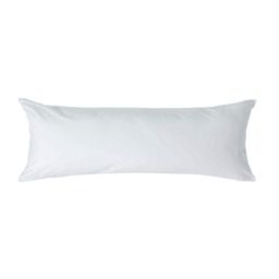 Homescapes White Egyptian Cotton Housewife Body Pillowcase 200 TC