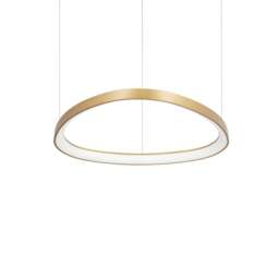 Gemini 61cm LED Integrated LED Pendant Ceiling Light Brass 2700K