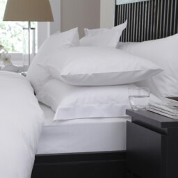 Martex Percale Oxford Pillowcase White White