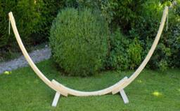 Apollo Hammock Stand - L357 x W131 x H104 cm Brown