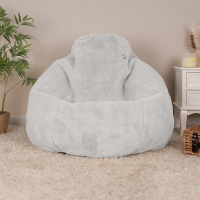 rucomfy Indoor Faux Fur Adults Bean Bag - Hygge Style Lounger Chair