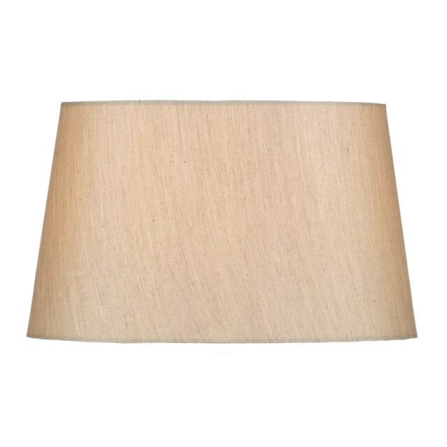 Gustav Silver Faux Silk Tapered Drum Shade 30cm