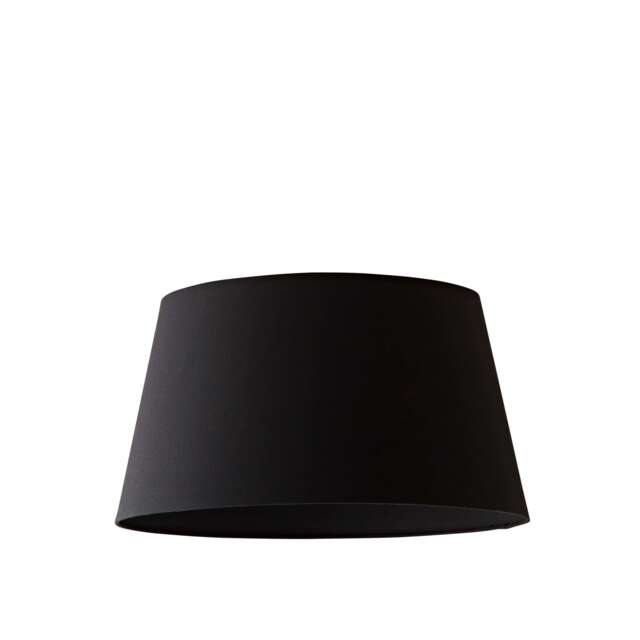 ValueLights Aspen Large Black Taper Ceiling Shade
