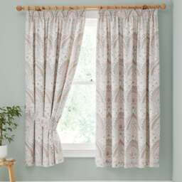 D & D Palais Pencil Pleat Curtains Green