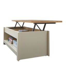 Lisbon Lift Up Coffee Table Cream