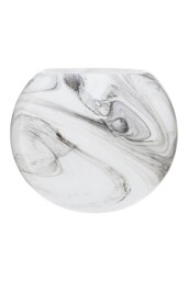 Orsina Elegant And Contemporary Design Vase, Giftable Glass Vase, Easy To Care Flower Vase, Compact Accent Vase