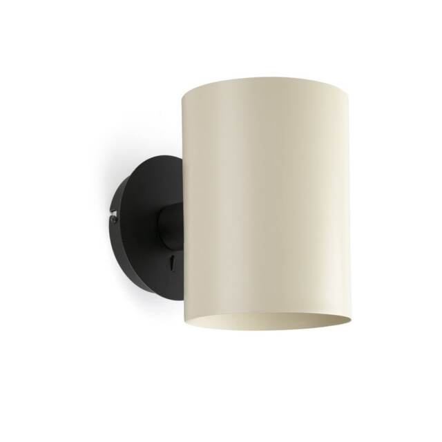 Guadalupe Black, Beige Up Down Wall Lamp