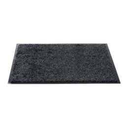 Sentry Barrington Cotton Washable Mat 24 x 36'' Charcoal - One Colour - One Size