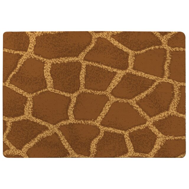 Giraffe Print Rug Multi