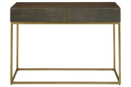 Understated Luxurious Console Table, Modern Design Sofa Table, Functional Hallway Table For Livingroom Gold
